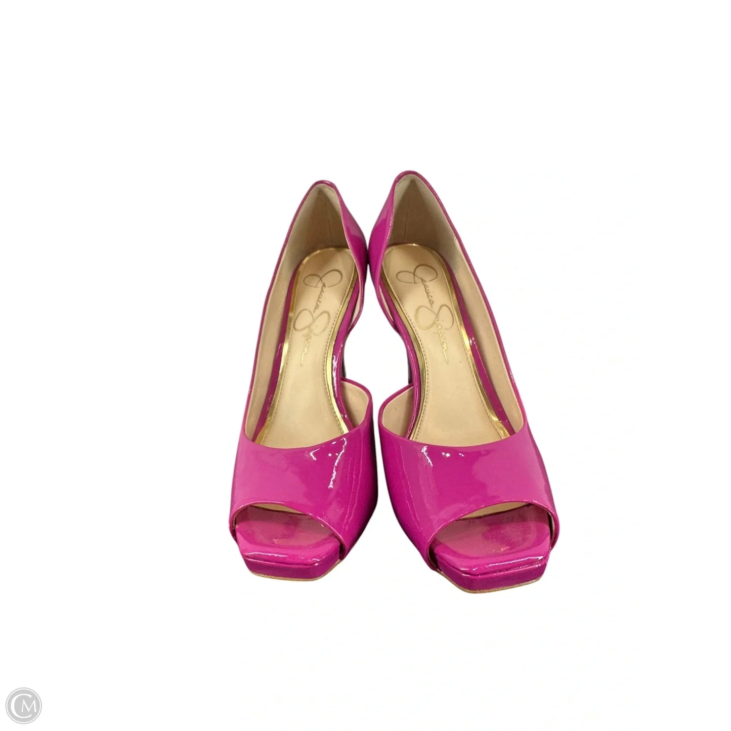 Shoes Heels Stiletto By Jessica Simpson In Pink, Size: 7.5