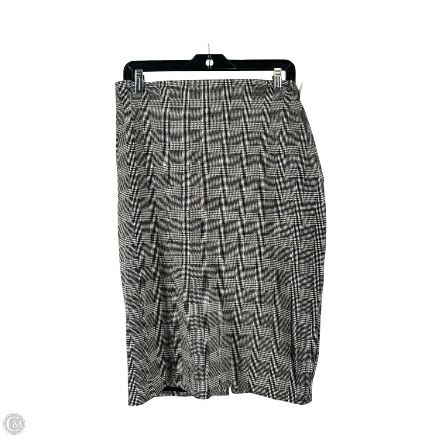 Skirt Midi By Express In Grey, Size: M