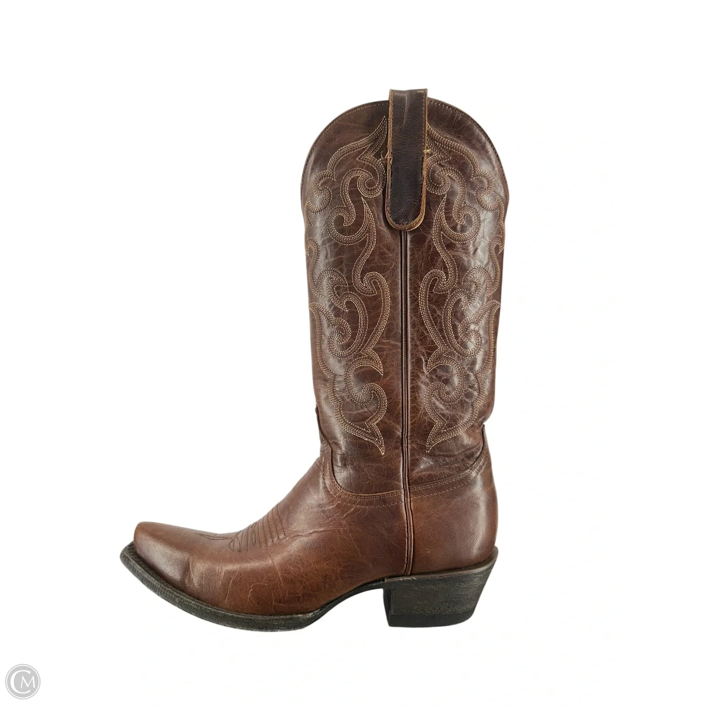 Boots Western By Clothes Mentor In Brown, Size: 7