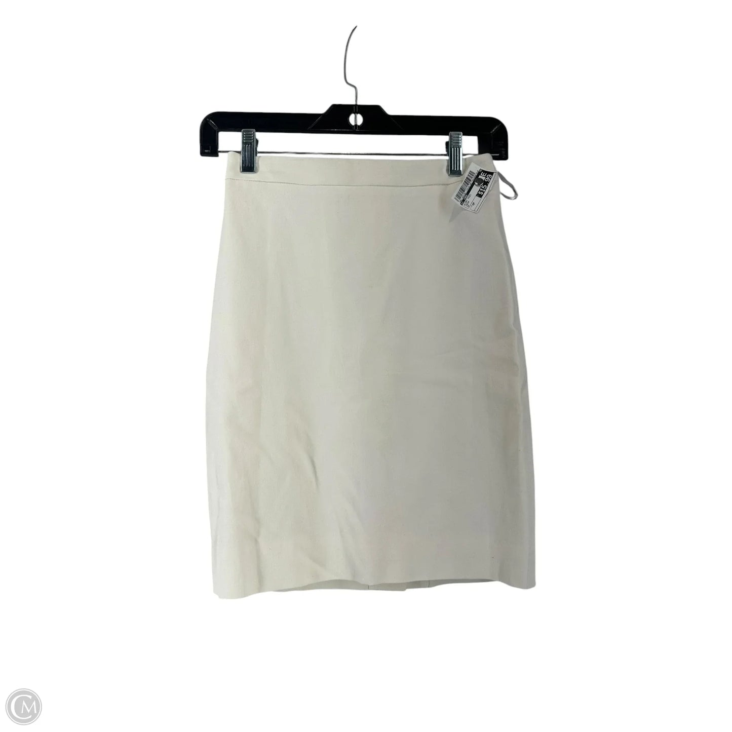 Skirt Midi By J. Crew In Cream, Size: 0p