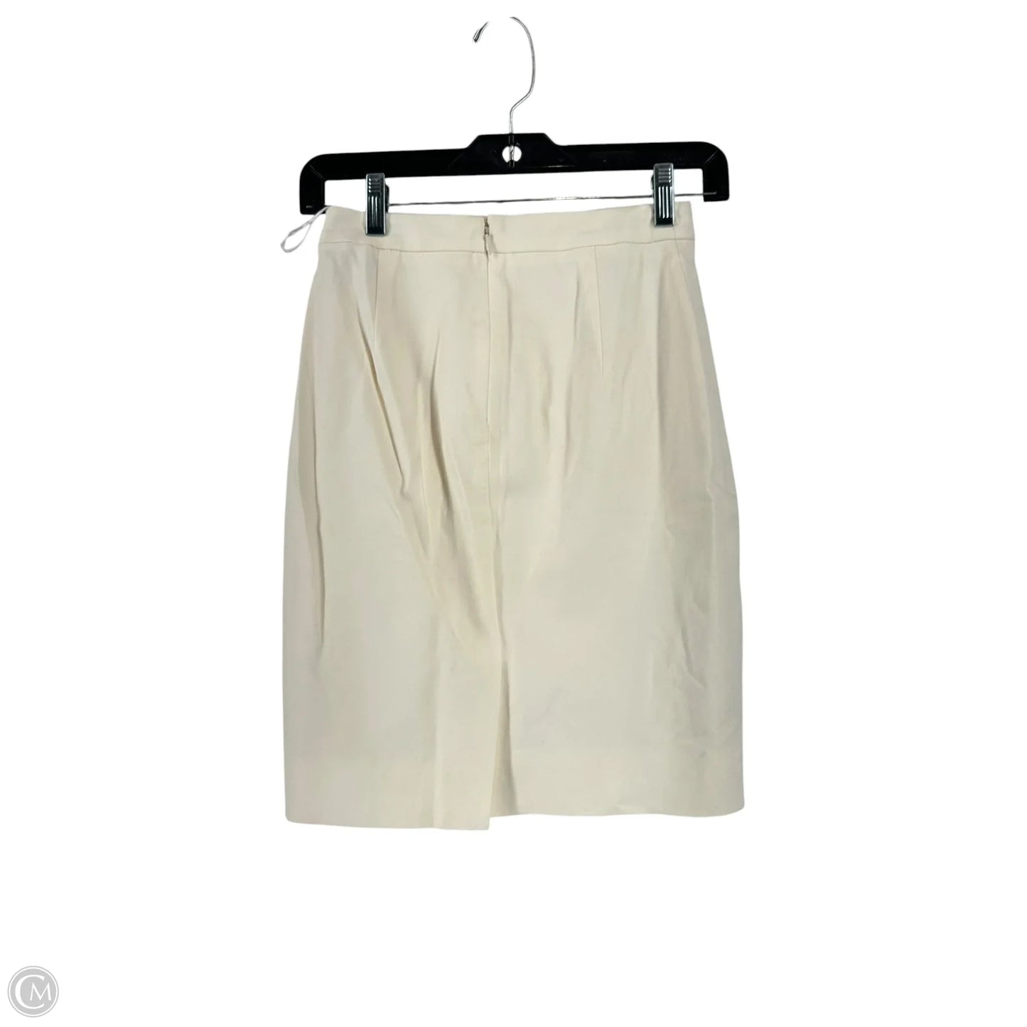 Skirt Midi By J. Crew In Cream, Size: 0p