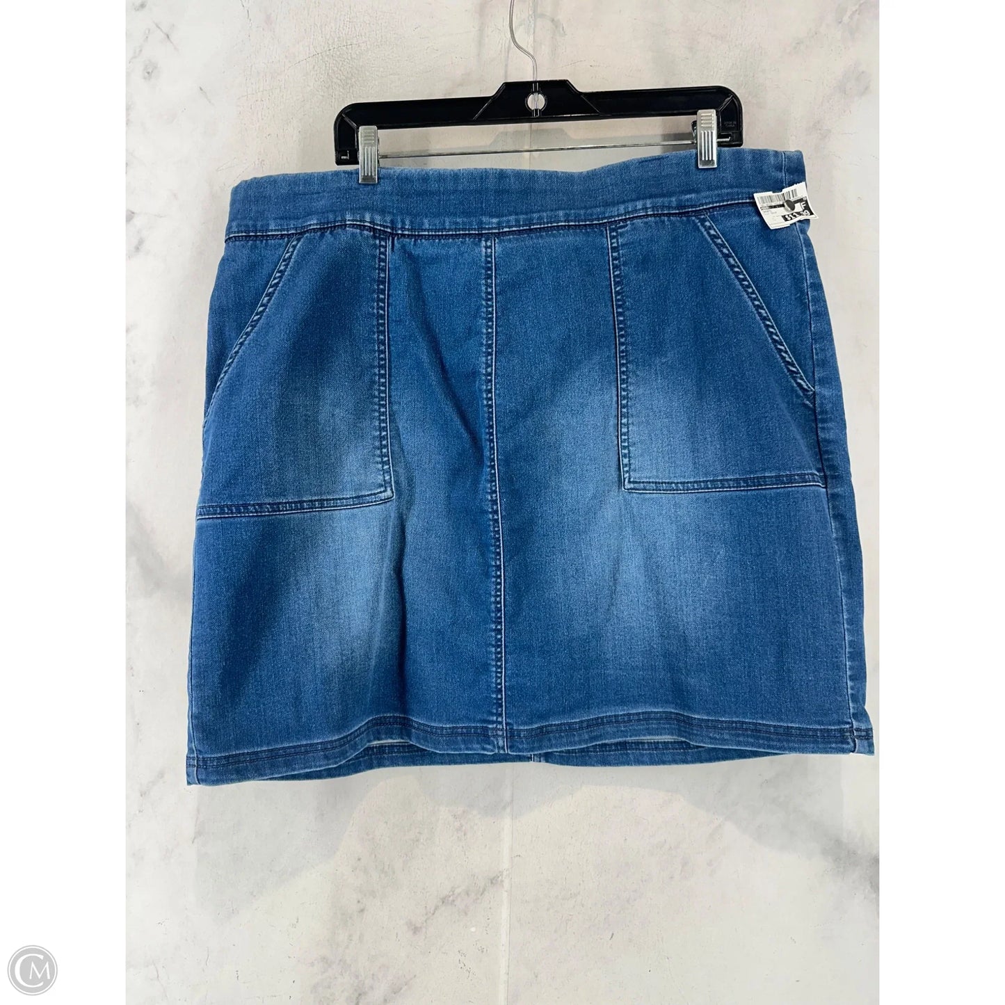 Shorts By D&co. In Blue Denim, Size: Xl