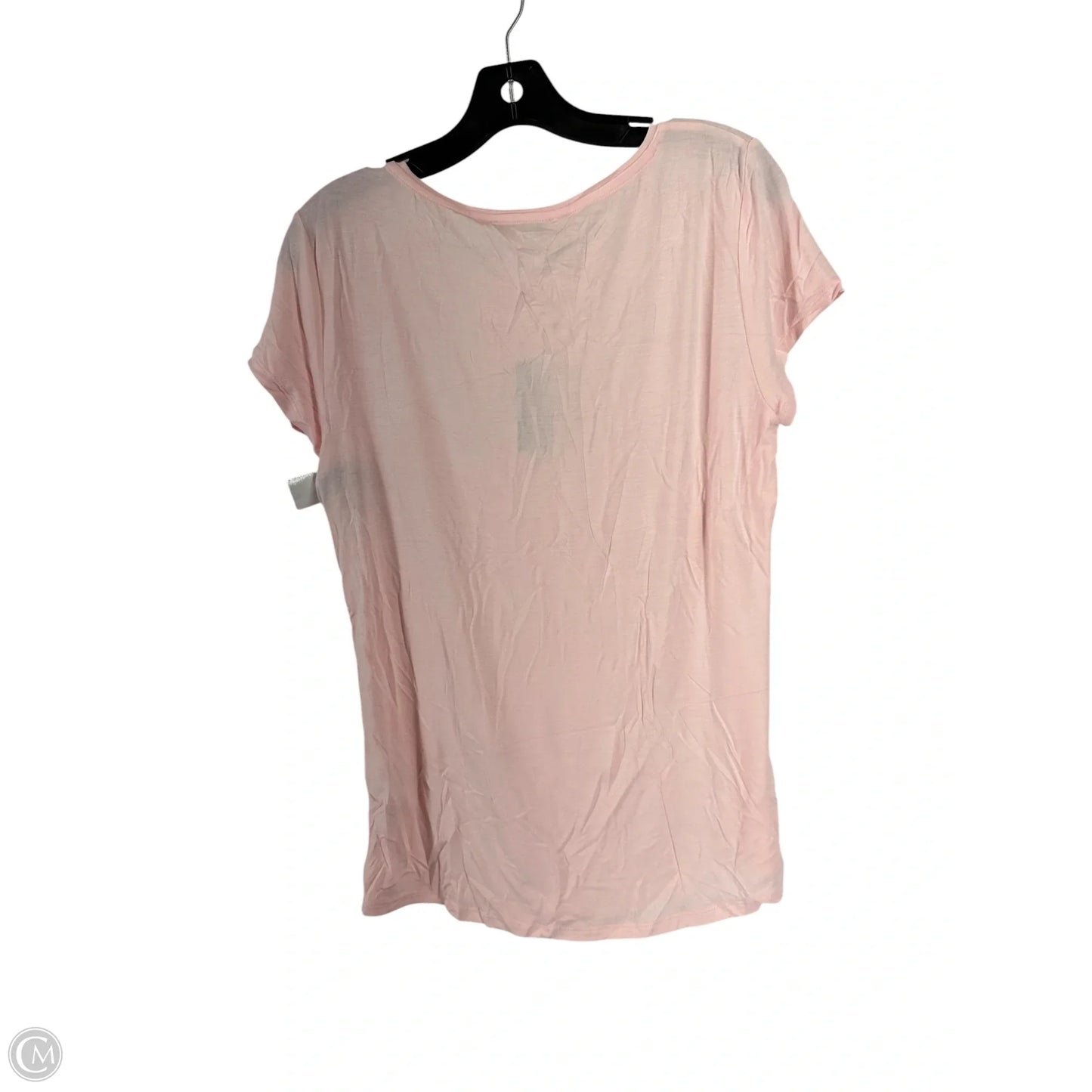 Top Short Sleeve By Clothes Mentor In Pink, Size: M