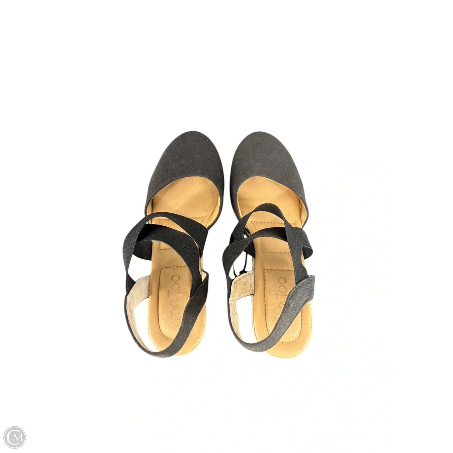 Shoes Heels Wedge By Me Too In Black, Size: 8