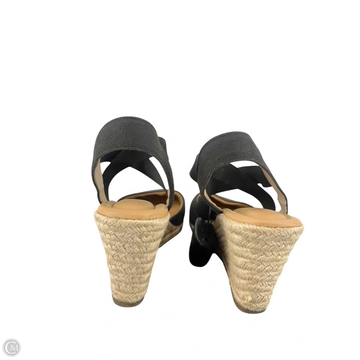 Shoes Heels Wedge By Me Too In Black, Size: 8