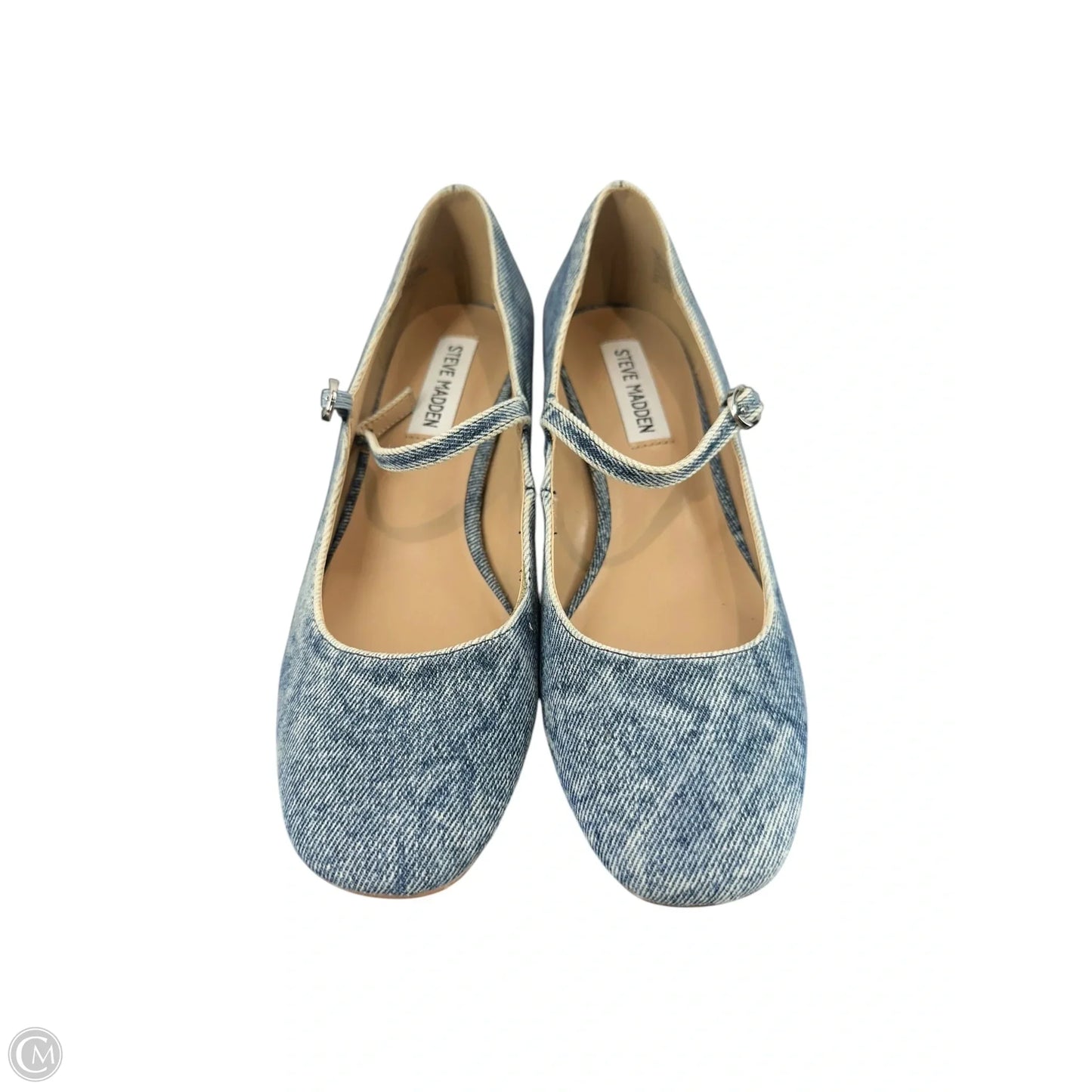 Shoes Heels Block By Steve Madden In Blue, Size: 7