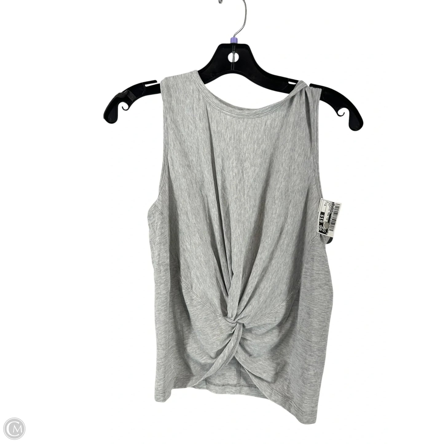 Athletic Tank Top By Lululemon In Grey, Size: 6