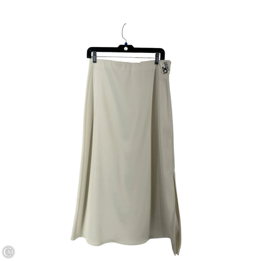 Skirt Maxi By Gibson And Latimer In Cream, Size: 10