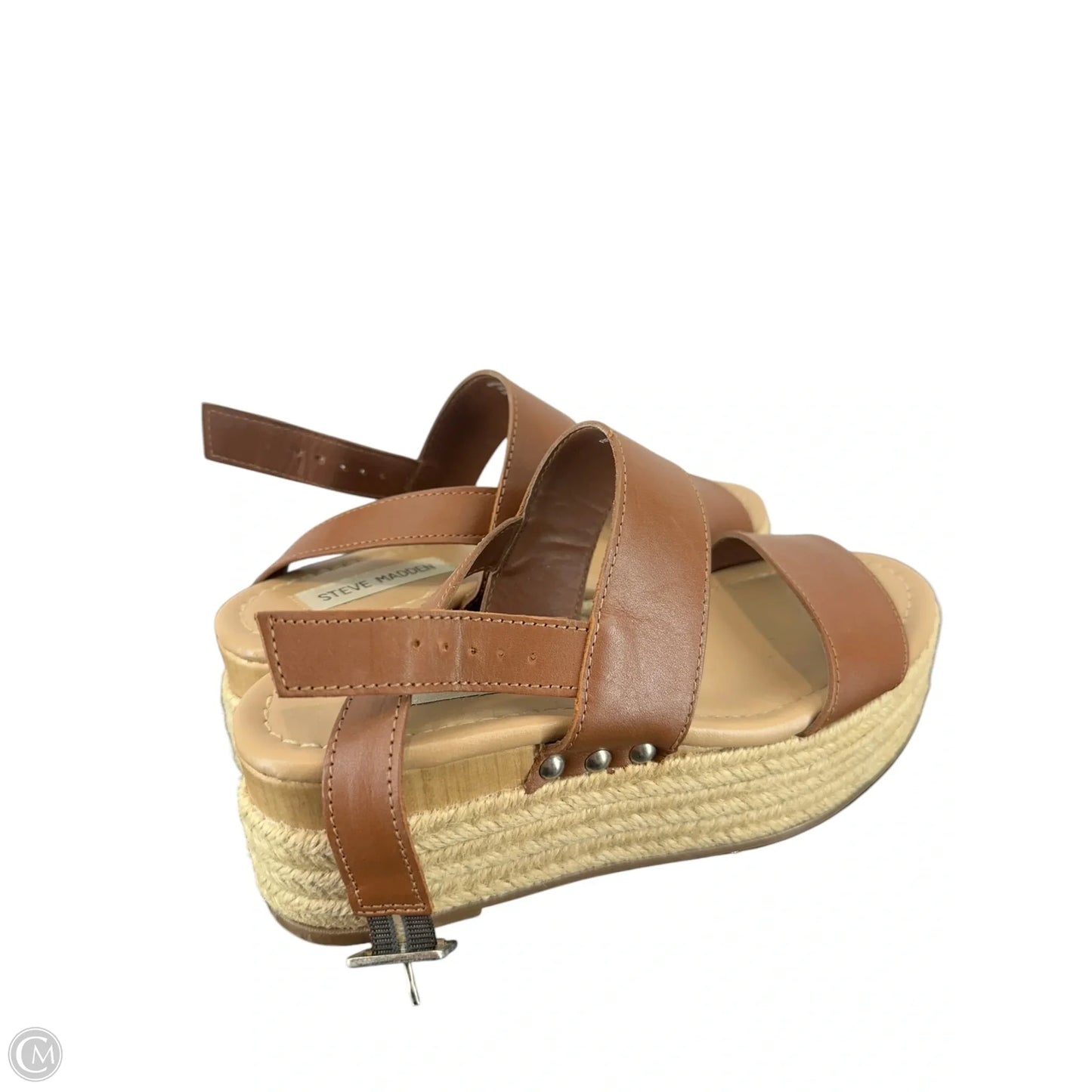 Sandals Flats By Steve Madden In Brown, Size: 6
