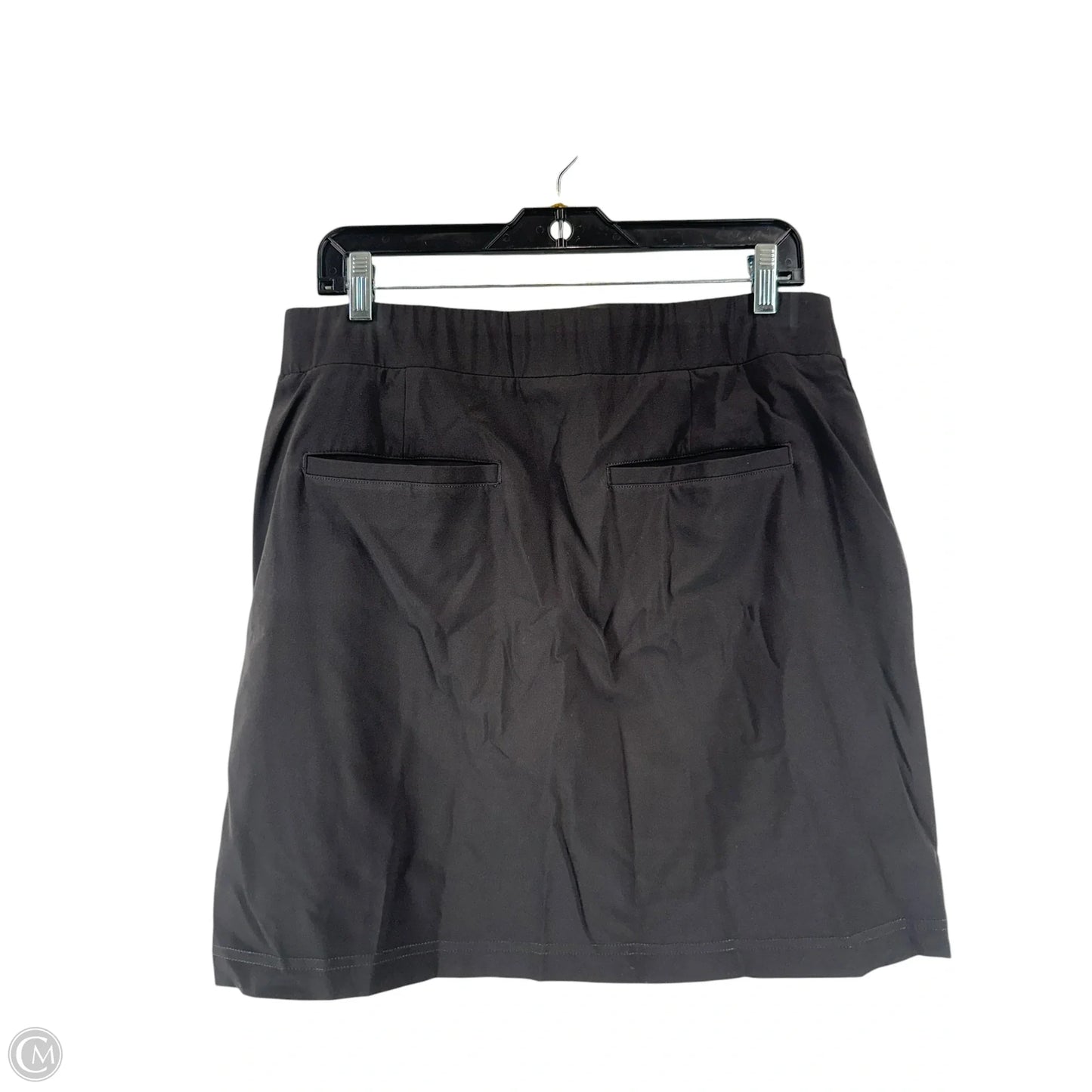 Skirt Midi By Chicos In Black, Size: 8