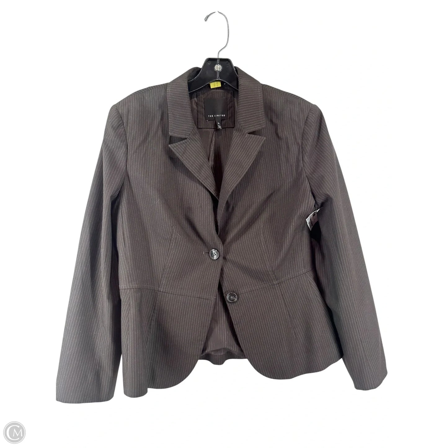 Blazer By Clothes Mentor In Black, Size: 12