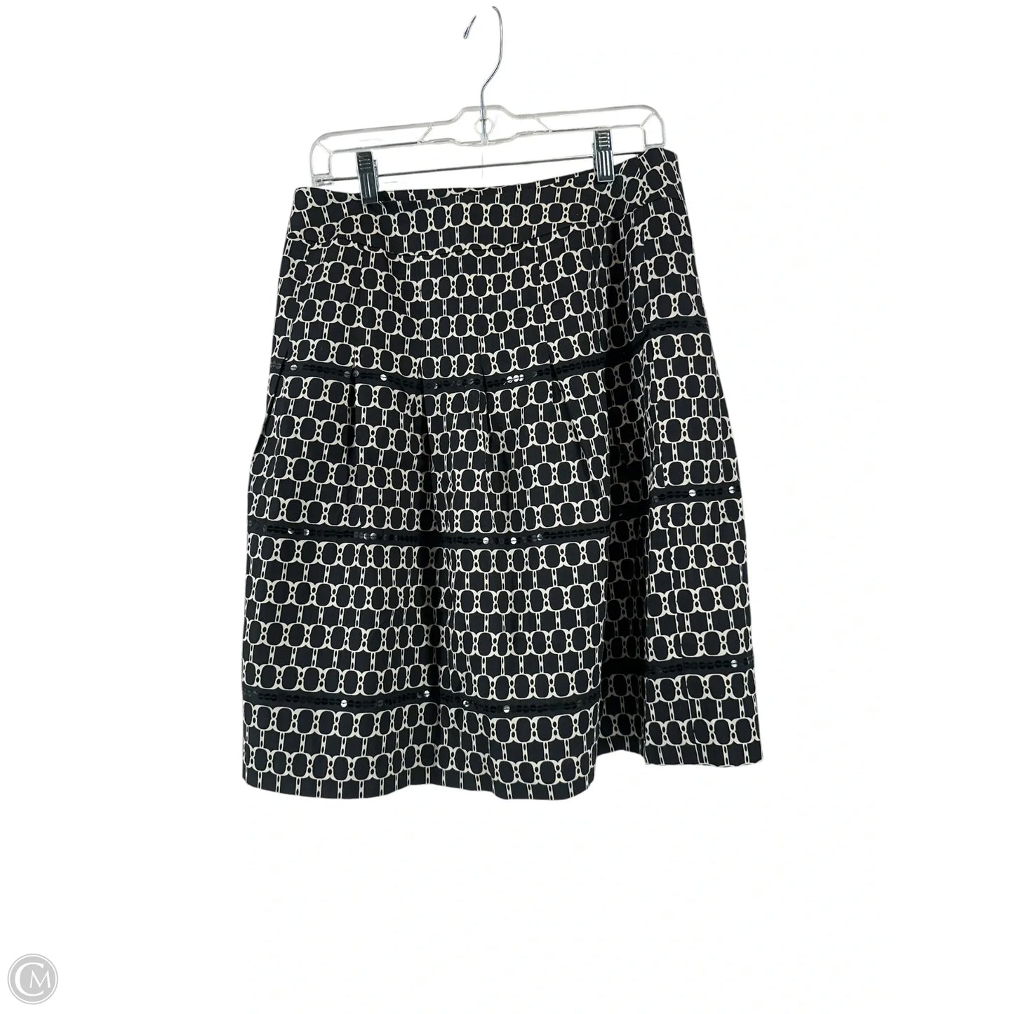 Skirt Midi By Loft In Black, Size: 8p
