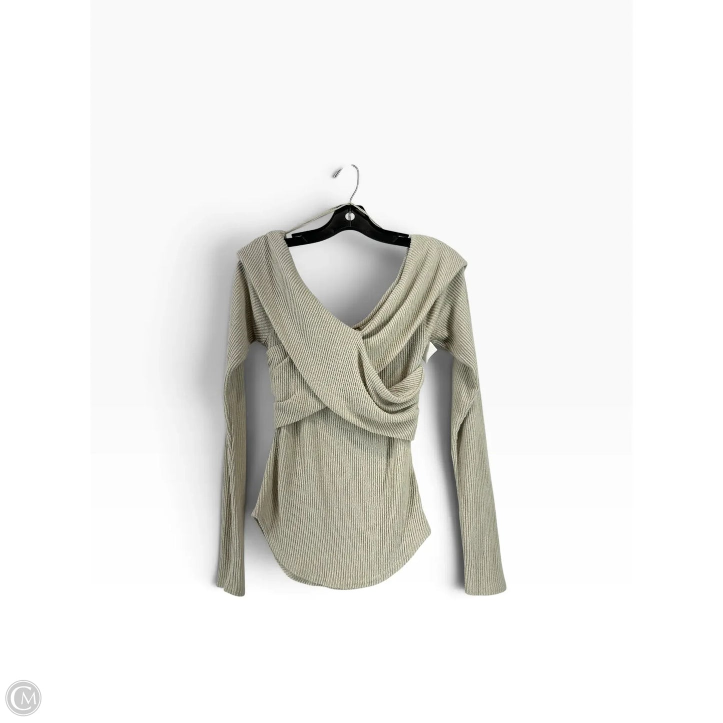Top Long Sleeve By Free People In Beige, Size: S