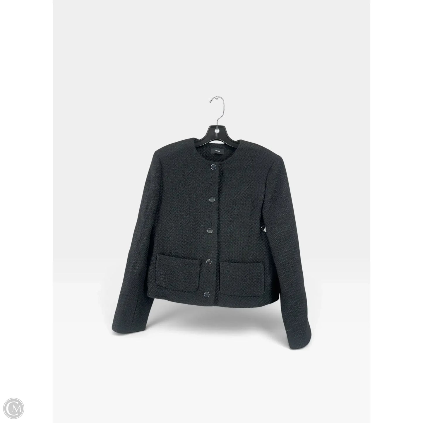 Blazer By Theory In Black, Size: 6