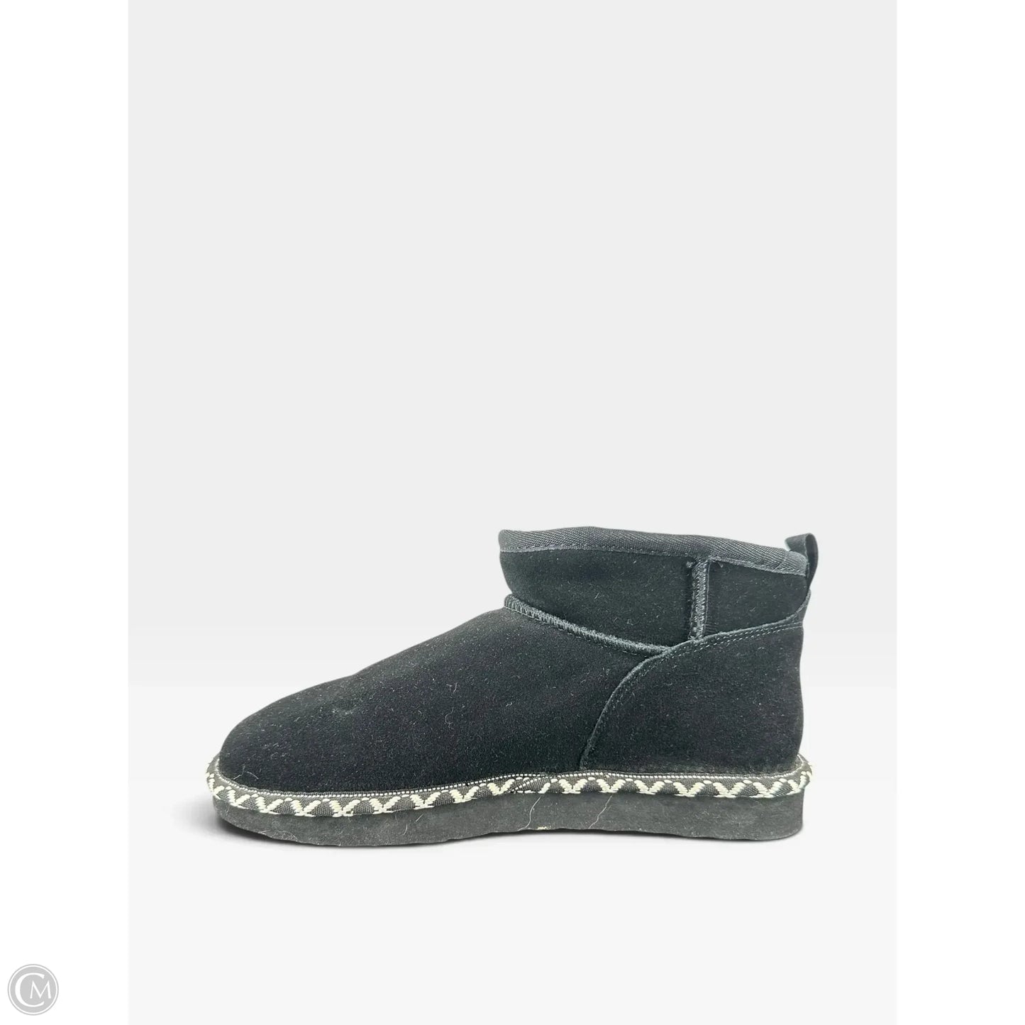 Boots Ankle Flats By Bearpaw In Black, Size: 10