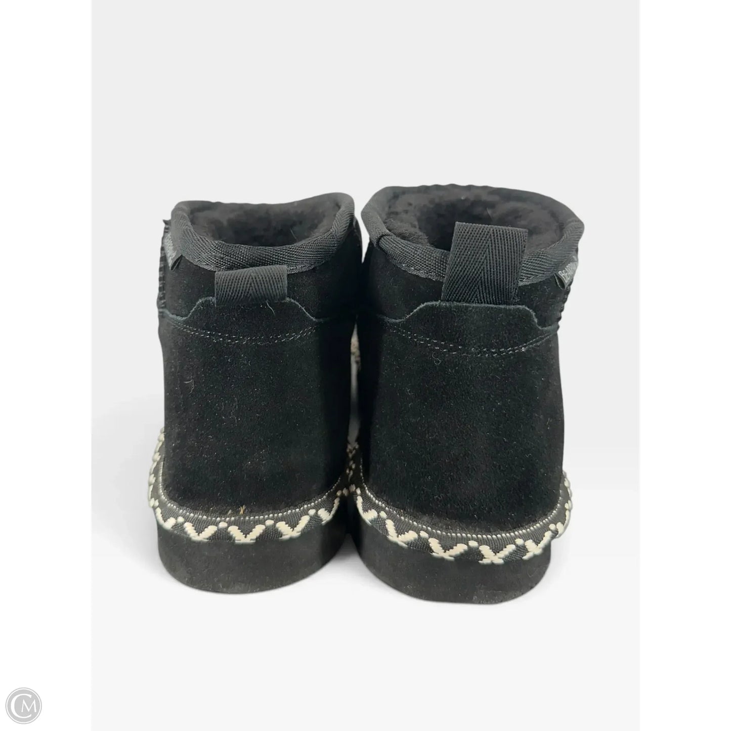 Boots Ankle Flats By Bearpaw In Black, Size: 10