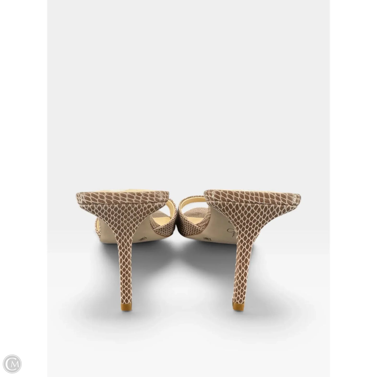 Shoes Heels Stiletto By Jessica Simpson In Brown, Size: 9.5