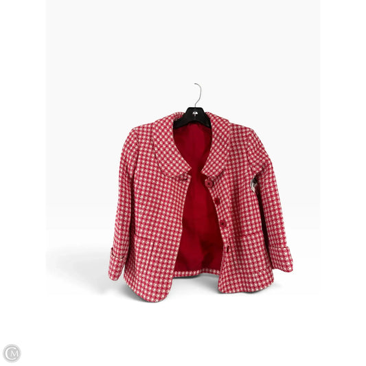 Blazer By Ellen Tracy In Pink, Size: 4p