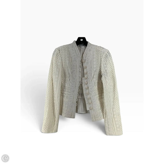Blazer By Kay Unger In Cream, Size: 2