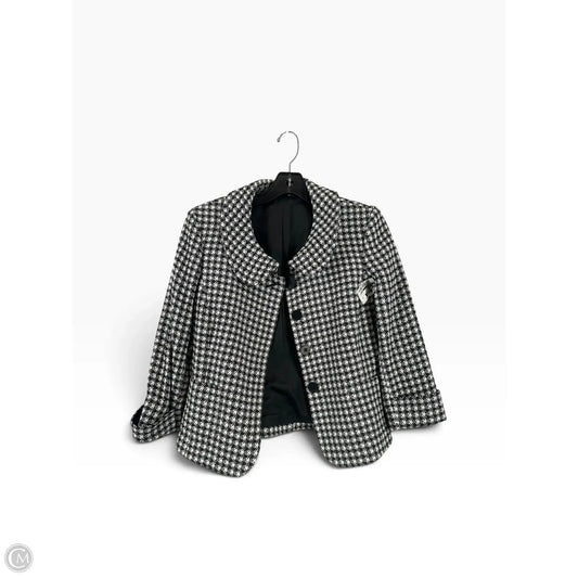 Blazer By Ellen Tracy In Black & White, Size: 6p
