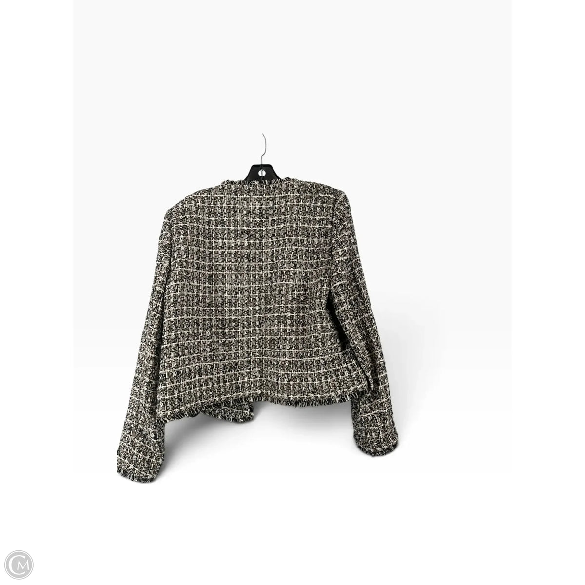 Blazer By Calvin Klein In Black & Brown, Size: 14