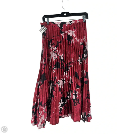 Skirt Maxi By Banana Republic In Red, Size: 4