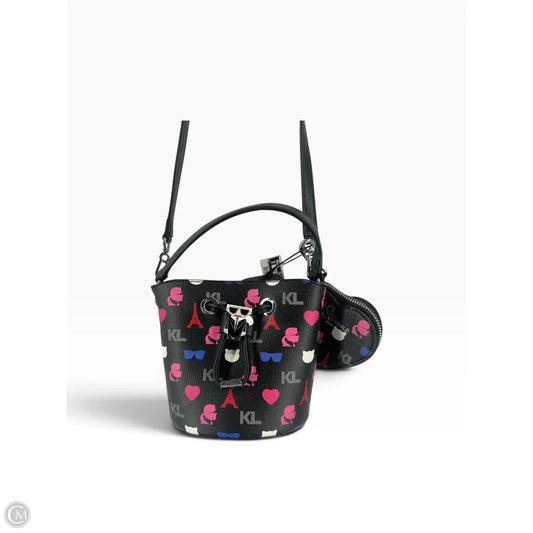 Crossbody Designer By Karl Lagerfeld, Size: Small