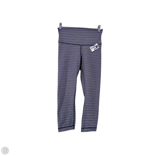 Athletic Leggings By Lululemon In Black & White, Size: 4