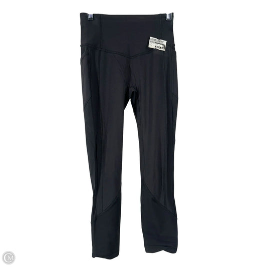 Athletic Leggings By Lululemon In Black, Size: 4