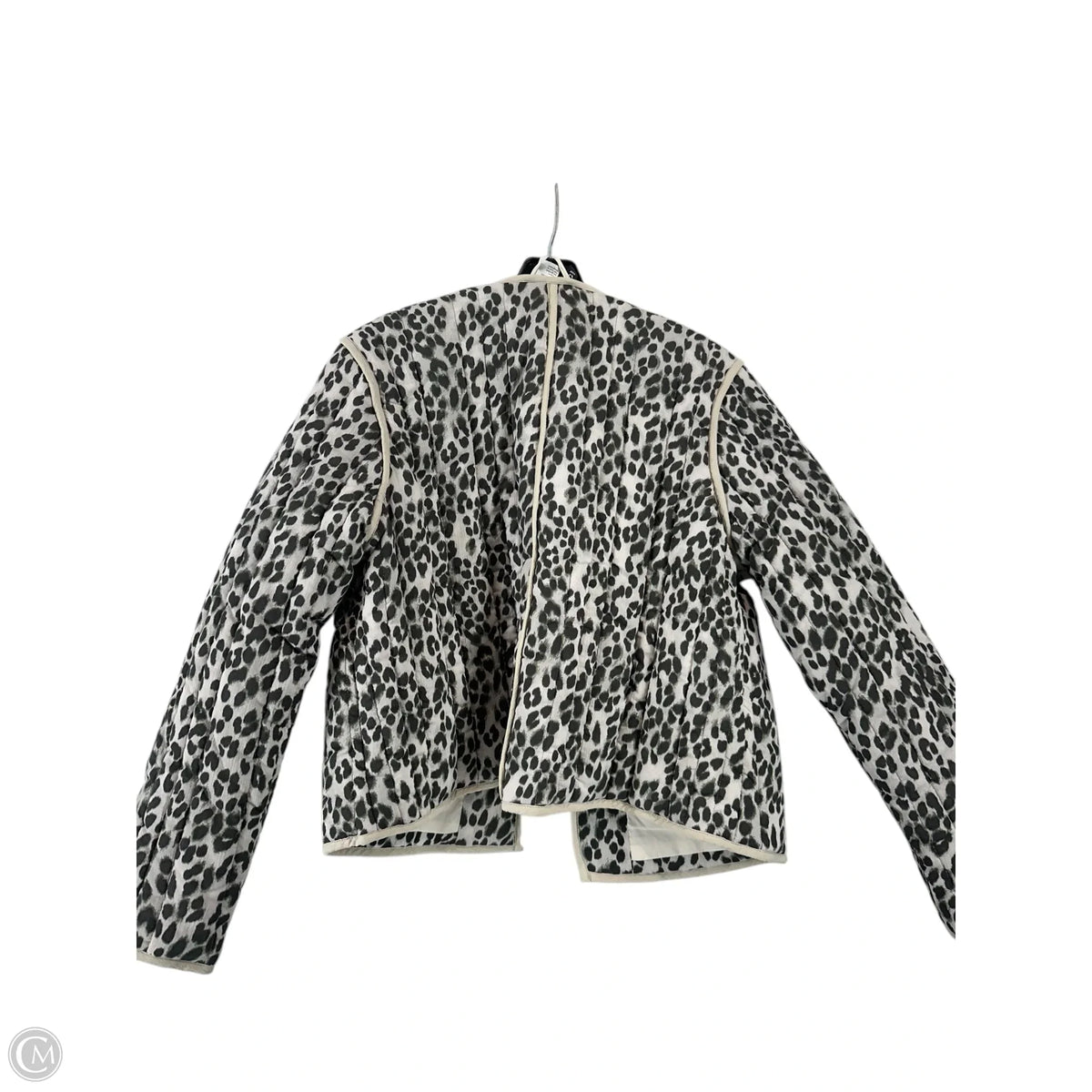 Jacket Puffer & Quilted By Divided In Leopard Print, Size: M