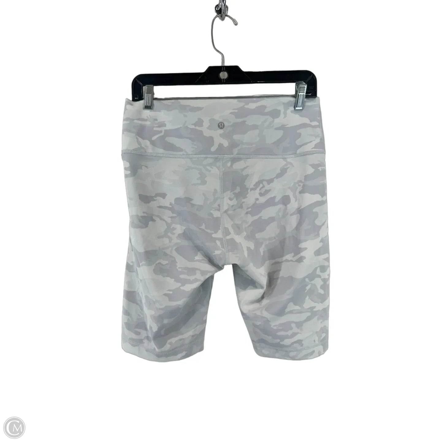 Athletic Shorts By Lululemon In Camouflage Print, Size: 12