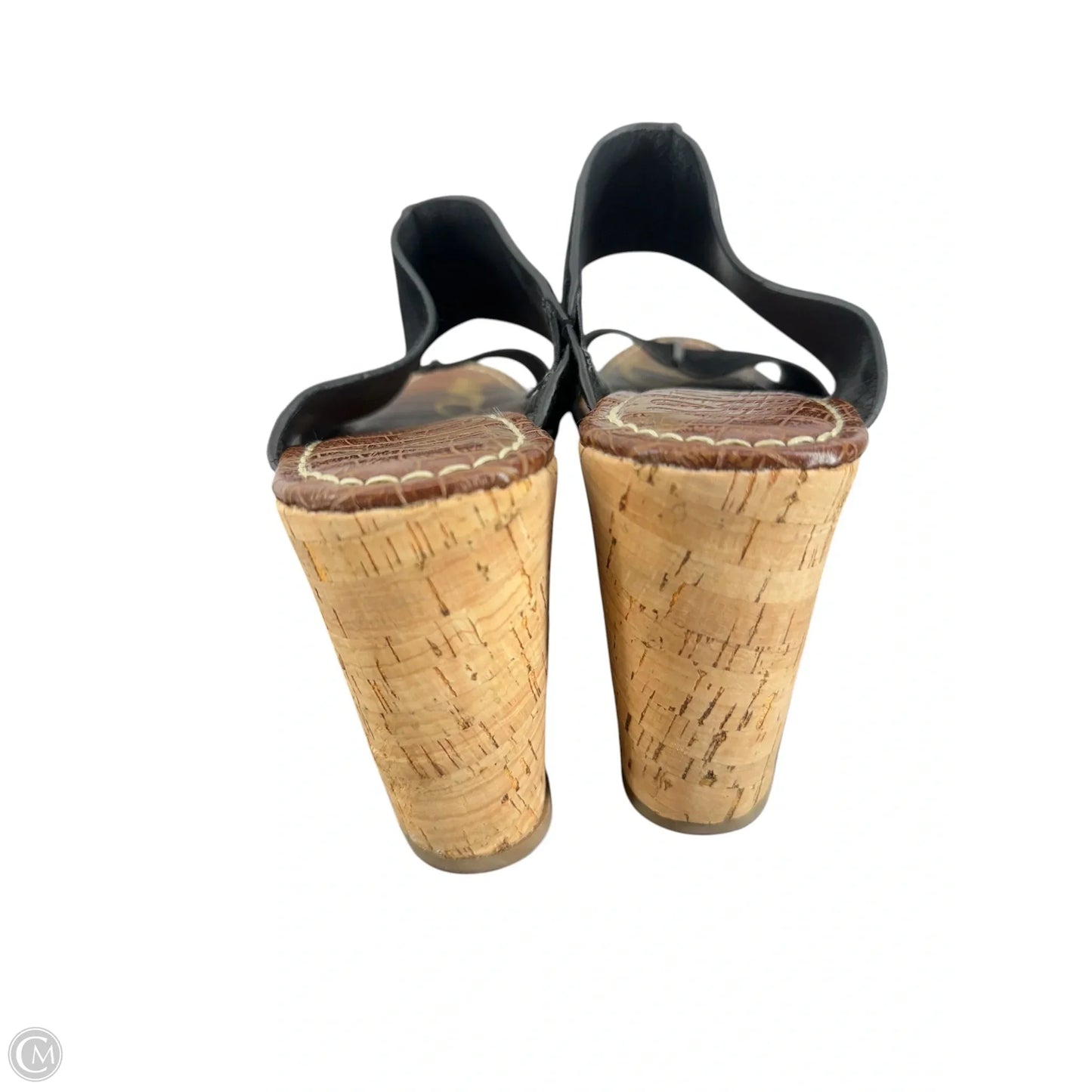 Sandals Heels Block By Sam Edelman In Black, Size: 9