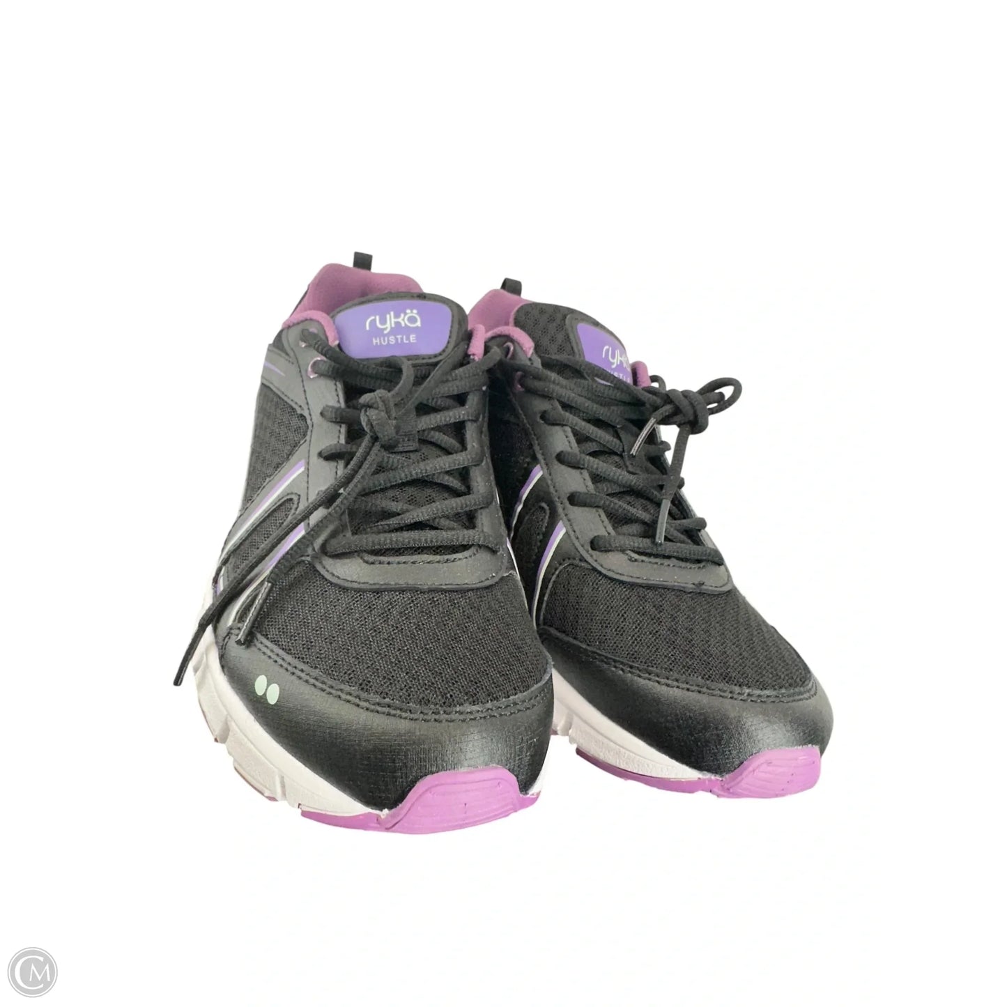 Shoes Sneakers By Ryka In Black & Purple, Size: 10