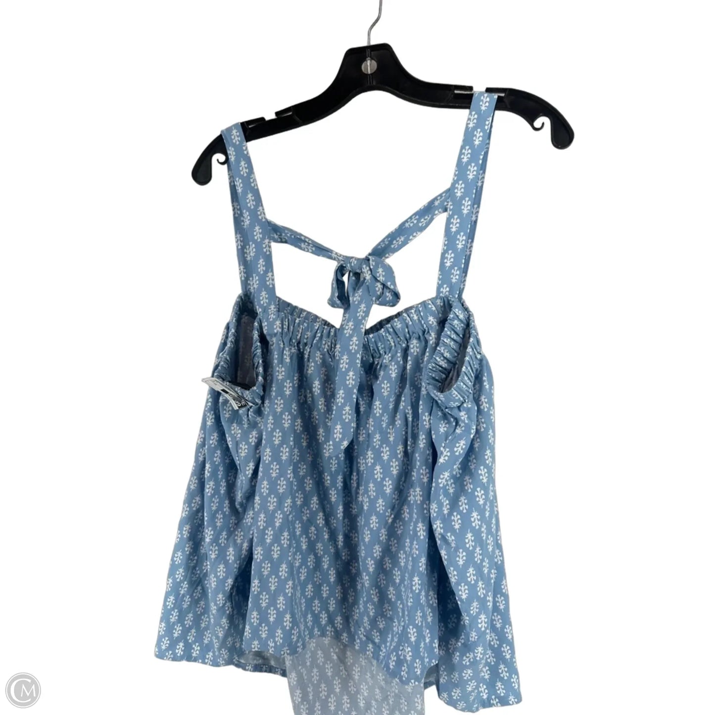 Top Sleeveless By Old Navy In Blue, Size: 2x