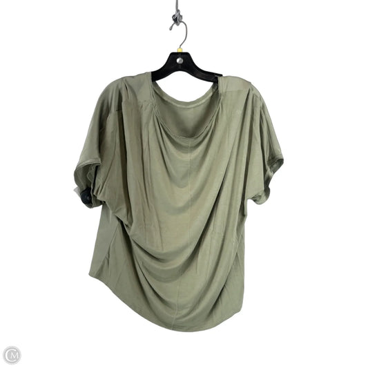 Top Short Sleeve By White House Black Market In Green, Size: M