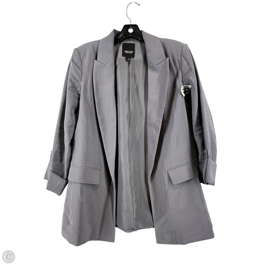 Blazer By Simply Vera In Grey, Size: S