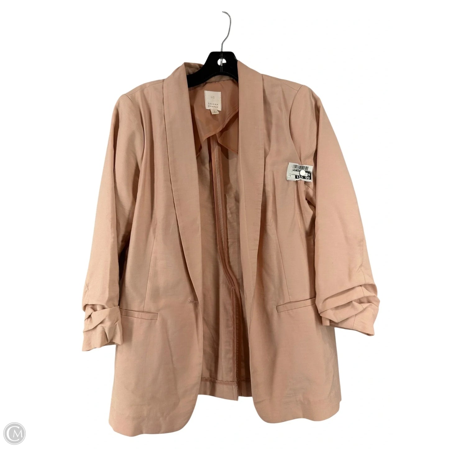 Blazer By Clothes Mentor In Pink, Size: S