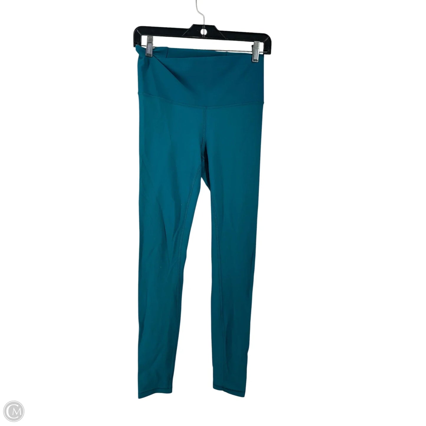 Athletic Leggings By Lululemon In Teal, Size: 8