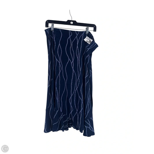Skirt Maxi By Clothes Mentor In Navy, Size: L