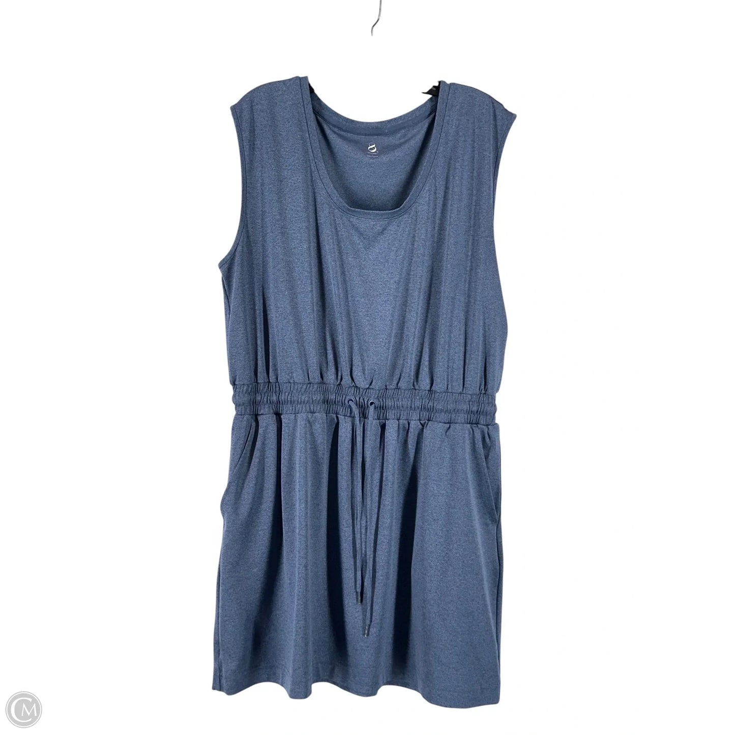 Athletic Dress By Lou And Grey In Blue, Size: Xl