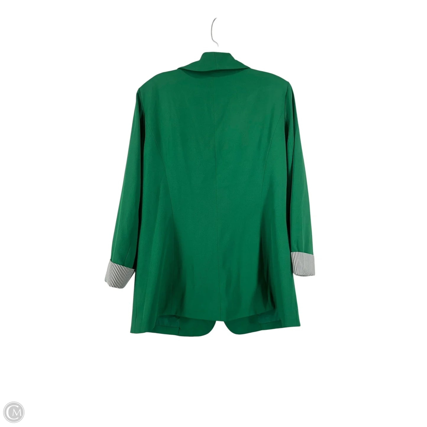 Blazer By Clothes Mentor In Green, Size: L