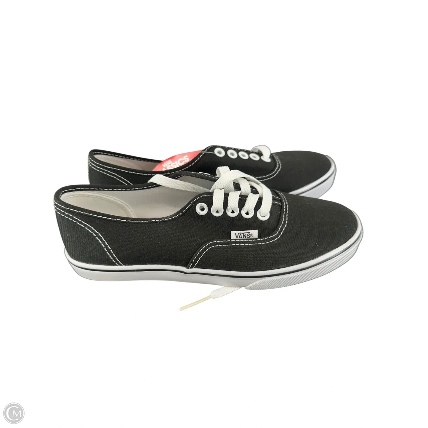 Shoes Sneakers By Vans In Black, Size: 6.5