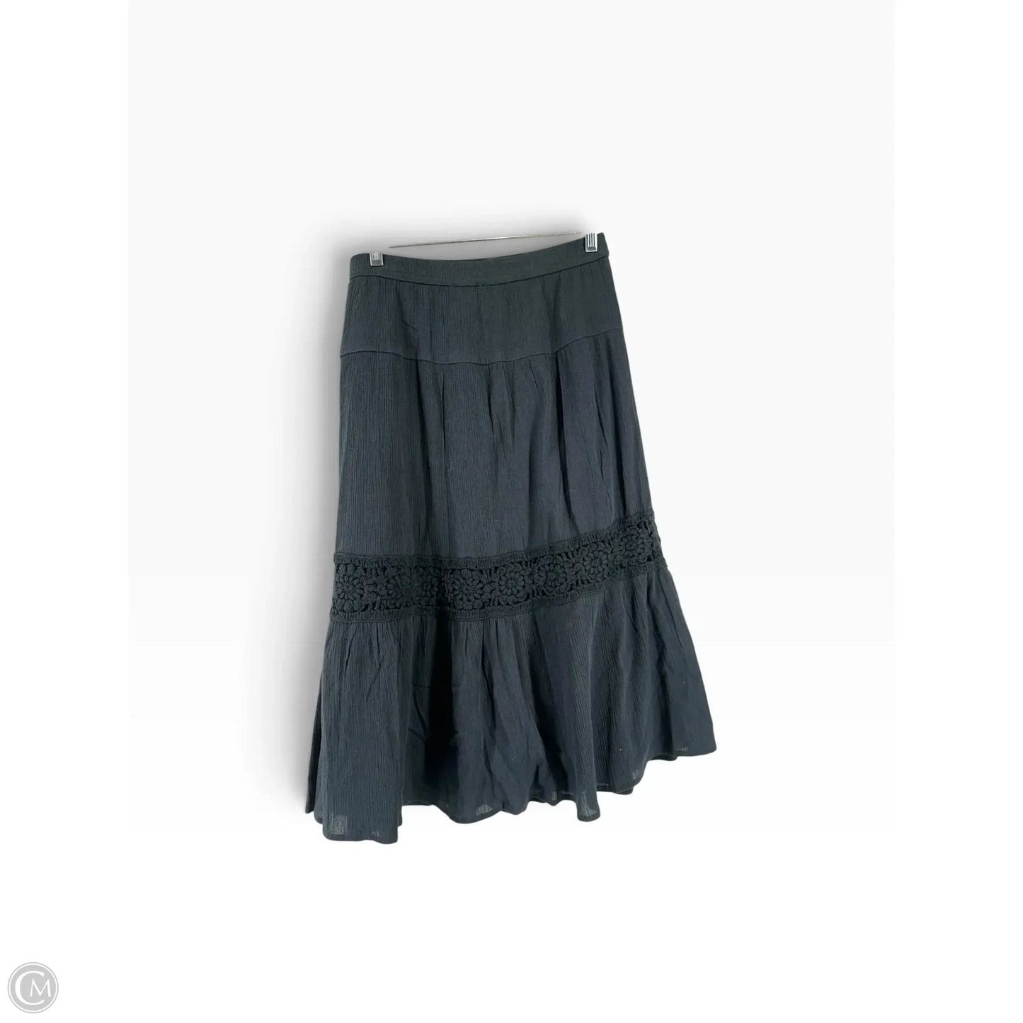 Skirt Maxi By Lucky Brand In Black, Size: M