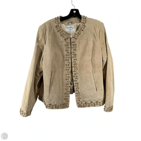 Jacket Other By Pamela Mccoy In Cream, Size: 1x