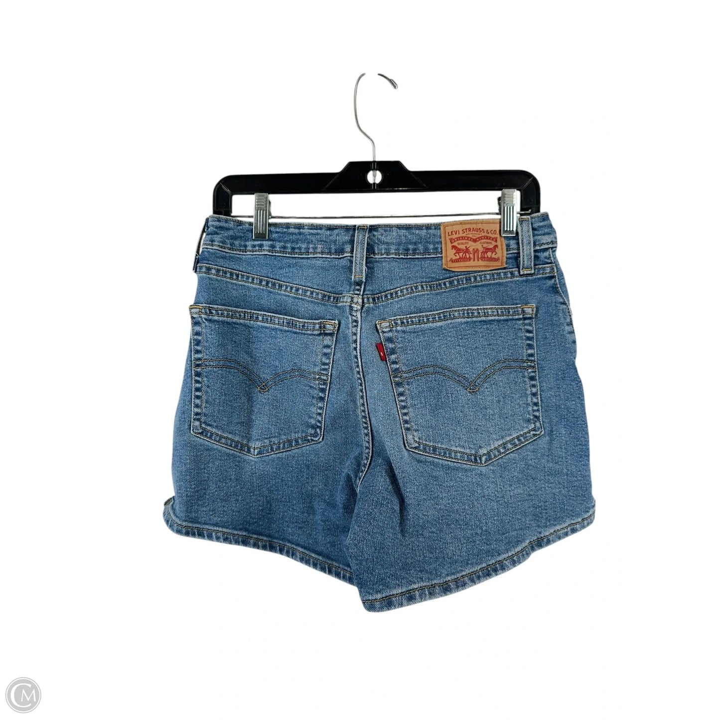 Shorts By Levis In Blue Denim, Size: 8