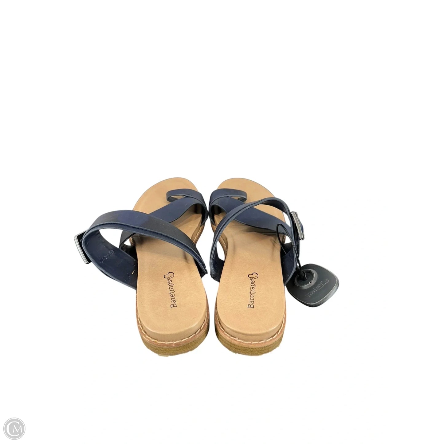 Sandals Flats By Bare Traps In Navy, Size: 6.5