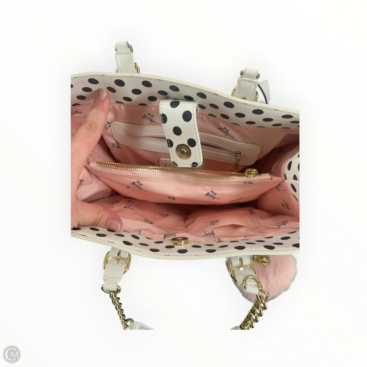 Handbag By Betsey Johnson, Size: Large