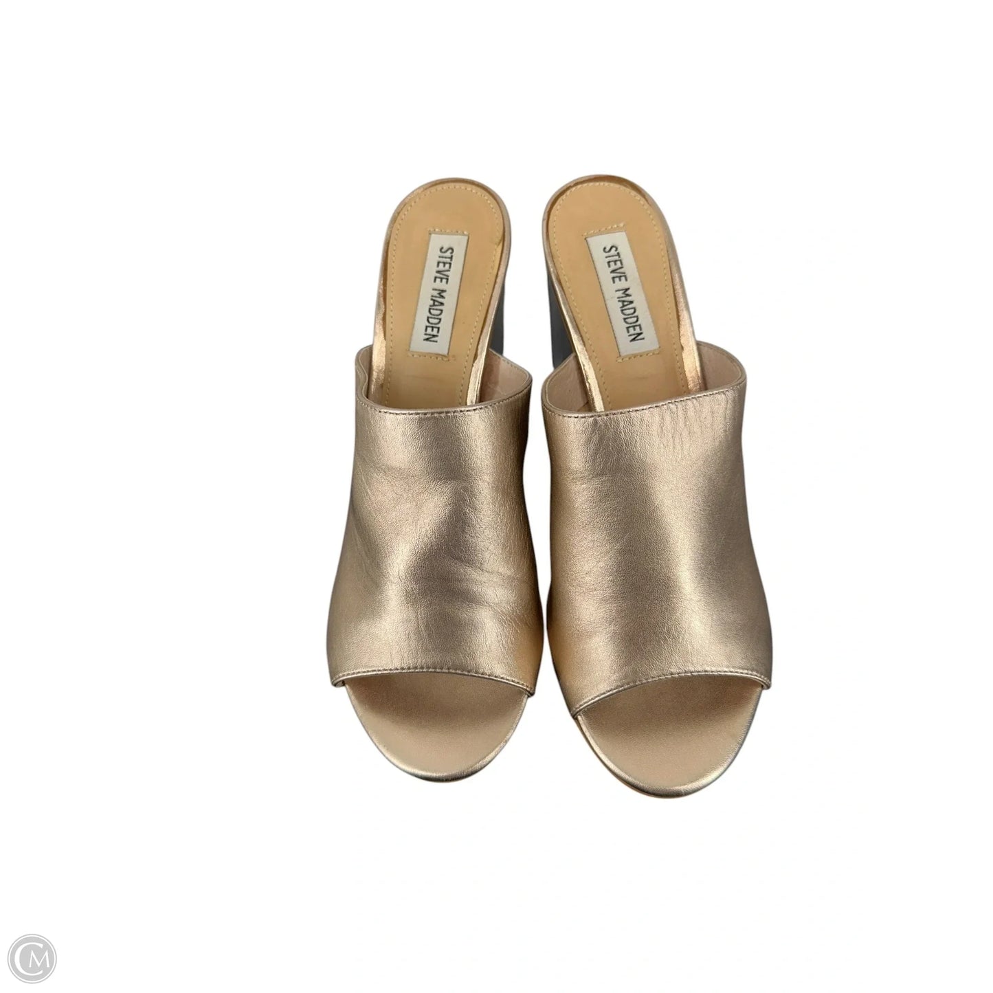 Sandals Heels Block By Steve Madden In Pink, Size: 8.5