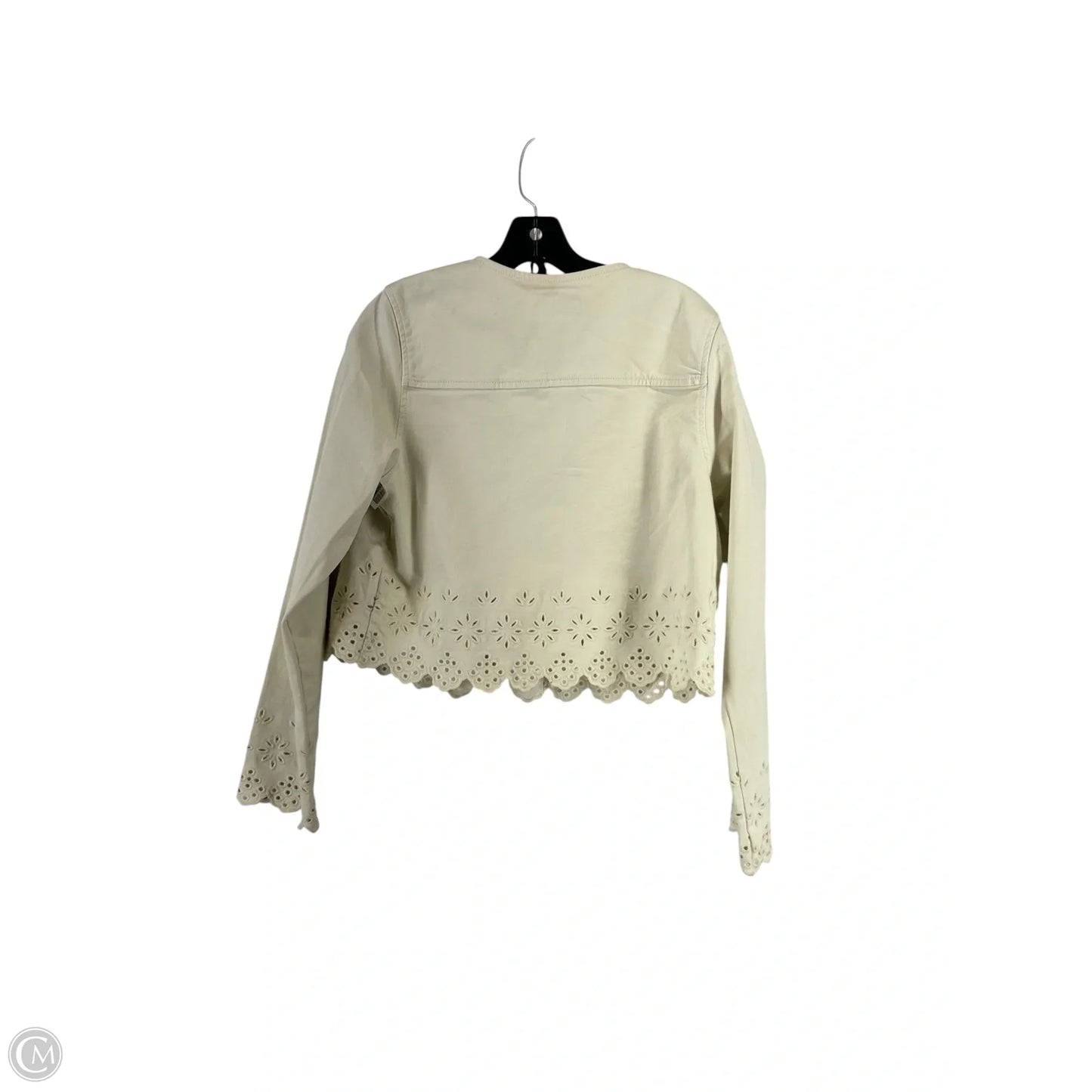 Jacket Other By Free Assembly In White, Size: M
