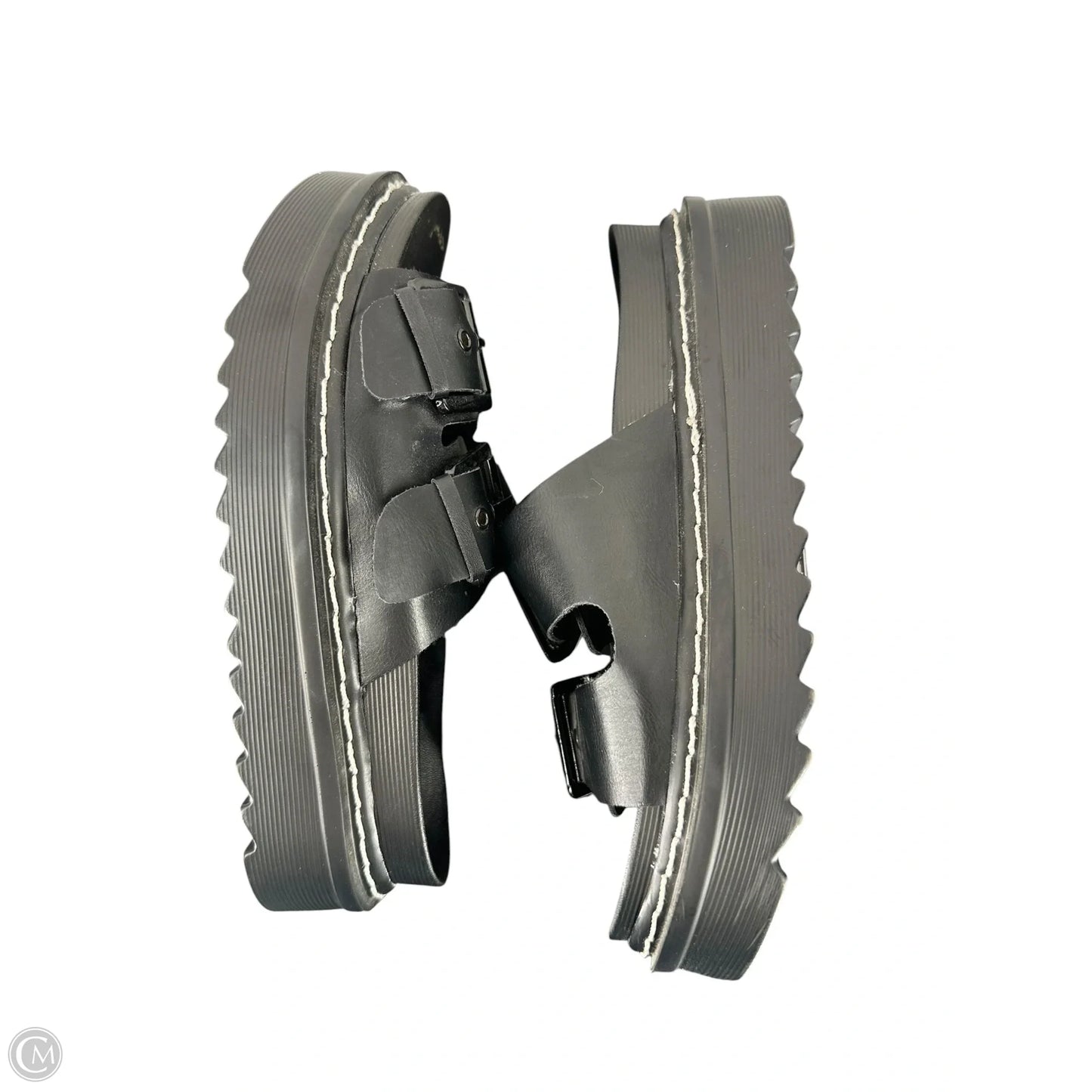 Sandals Heels Platform By Madden Girl In Black, Size: 7